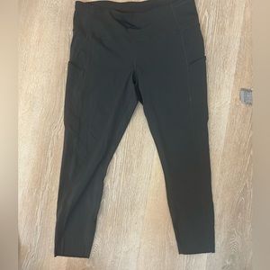 Gray Lululemon fast and free leggings. Size 12.